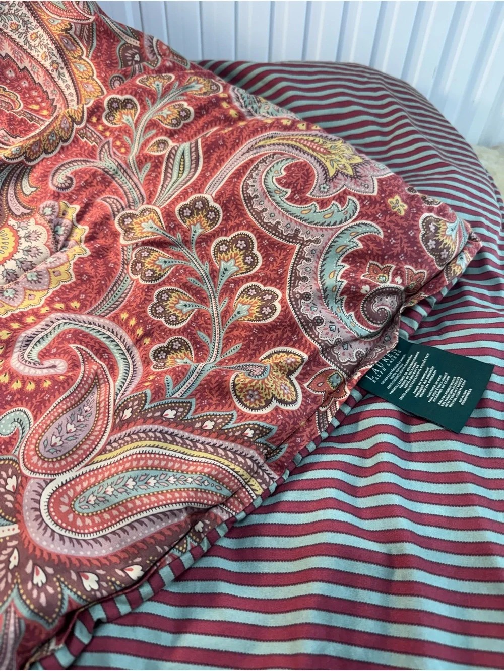 Ralph Lauren full queen comforter vintage great condition cottagecore country